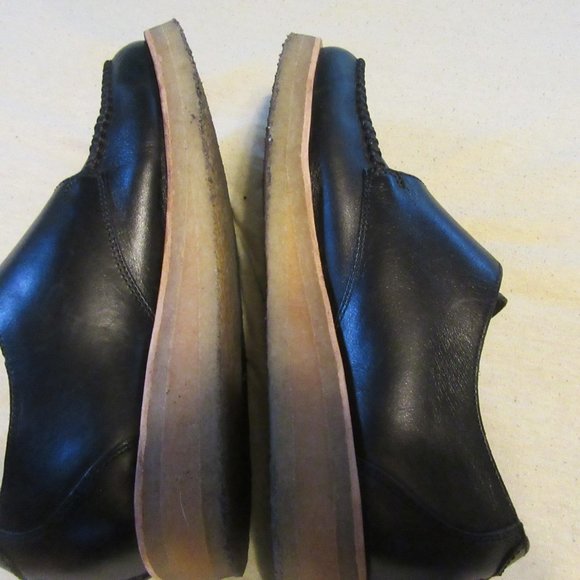 Mens Clarks Originals Burcott Monk Strap Leather Shoes Sz 7.5 main image 8